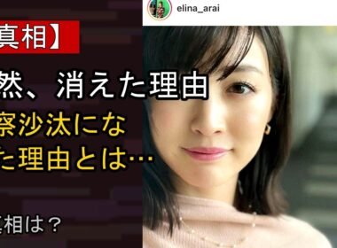 新井恵理那の“本音”…？ 最近の動きに注目