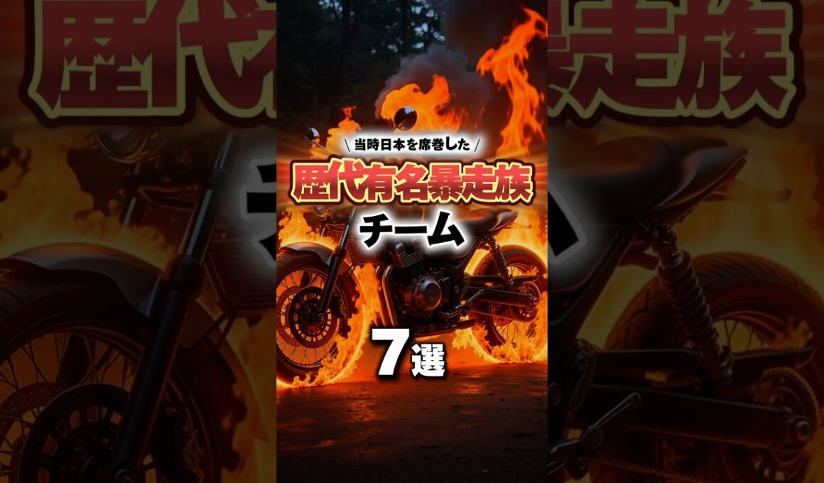 【暴走族】渋すぎる歴代大物チーム#バイク#バイク好き#バイク乗りと繋がりたい