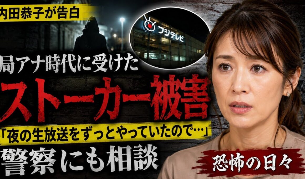 内田恭子、局アナ時代の恐怖を告白…😨「警察にも相談」