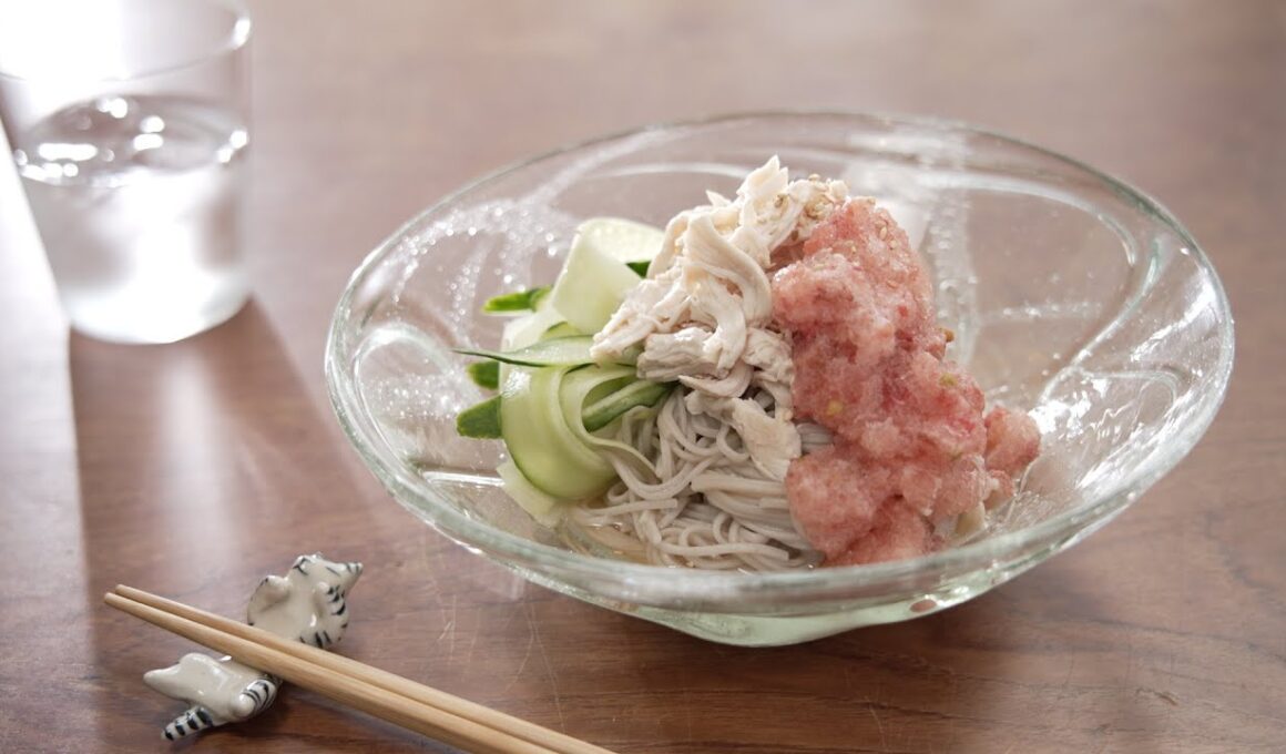 【3分クッキング公式】トマト氷のぶっかけそば