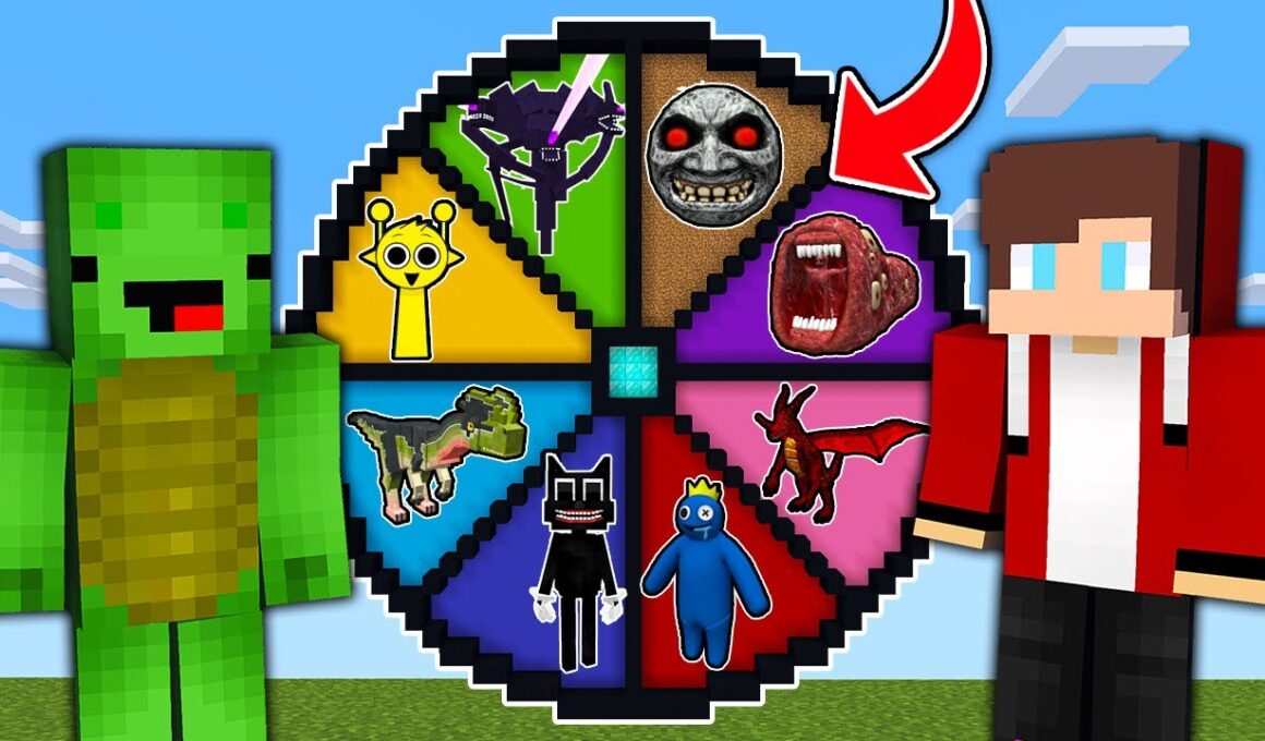 ルーレットMOB対決で大当たりが出た！【まいくら・マインクラフト】