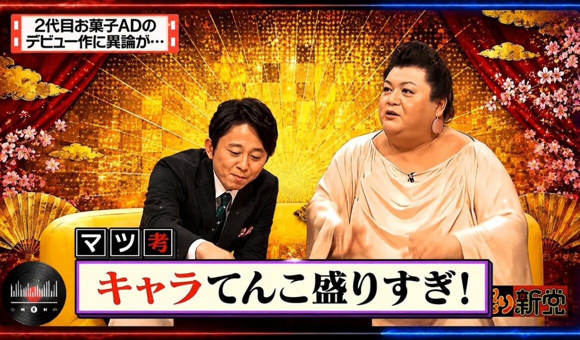 【有吉 × マツコ × 夏目三久】🎧BGM💦『2代目お菓子ADのデビュー作に異論が･･･!』名場面集 2026.8.13FULL HD