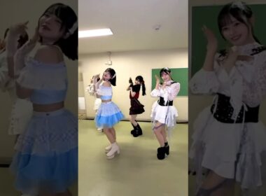 松本わかな•豫風瑠乃•川嶋美楓•筒井澪心【同い年のるのろこみっぷると無限バニラ🤍💛❤️💙】#tiktok #無限バニラ 260715