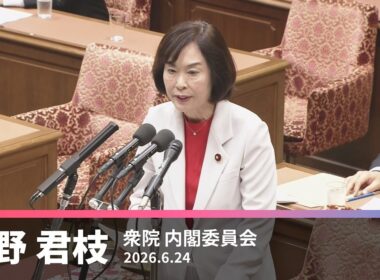 【畑野君枝】国旗損壊処罰法の問題点について　2026.6.24【国会質問】