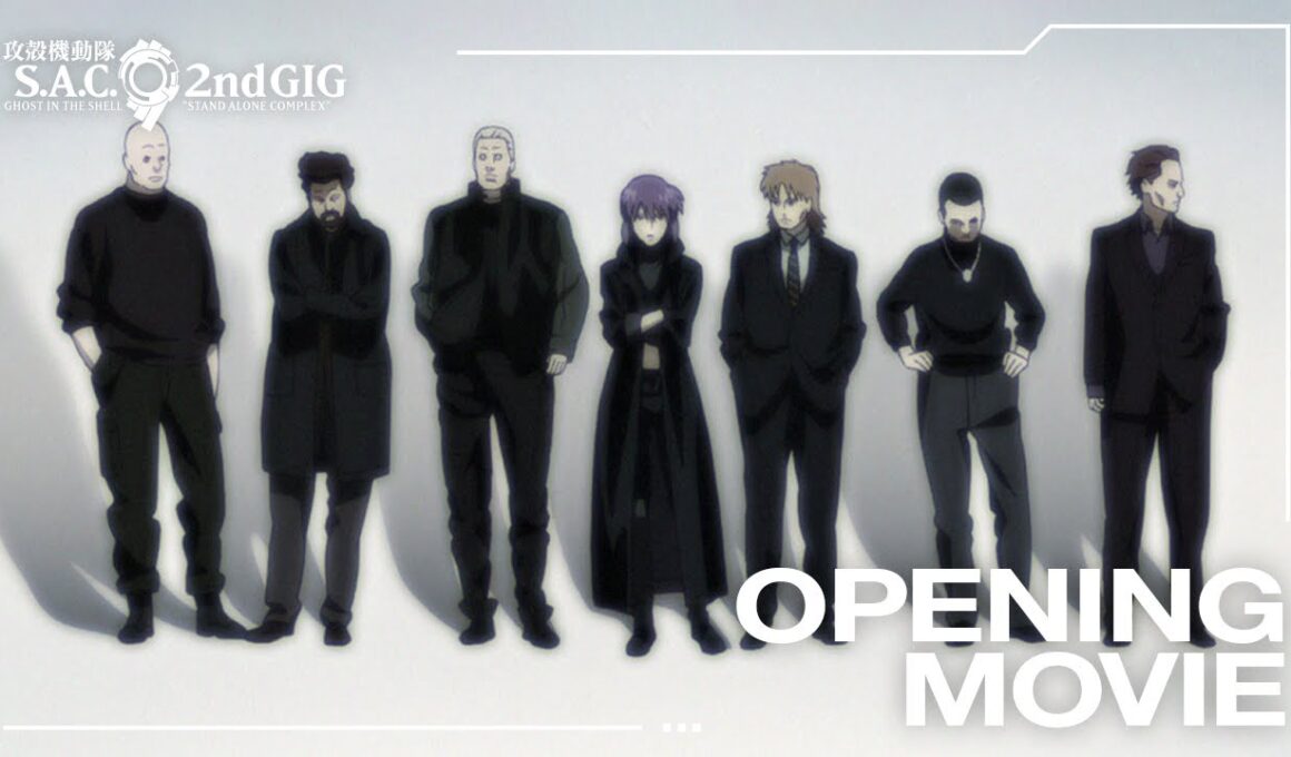 『攻殻機動隊 S.A.C. 2nd GIG』 OPノンクレジット映像｜ “rise”