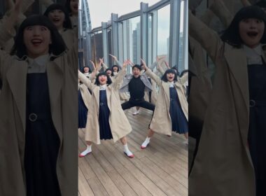 Netflix映画シティーハンター🧥冴羽リョウ演じる鈴木亮平さんと#ゲワイダンス 👩🏻 #シティーハンター #鈴木亮平 #GetWild #avantgardey #アバンギャルディ