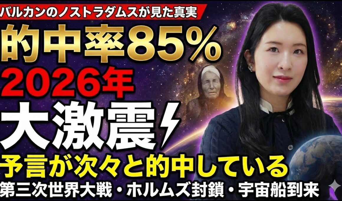 【日本大激震】2026年11月にアレが来ます！的中率85%の予言者が語るヤバい話！