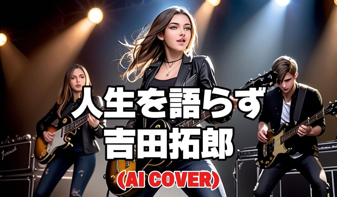 【Heavy Rock ver.】人生を語らず / 吉田拓郎 (Jinsei wo Katarazu / Takuro Yoshida) (Female Vocal AI Cover)