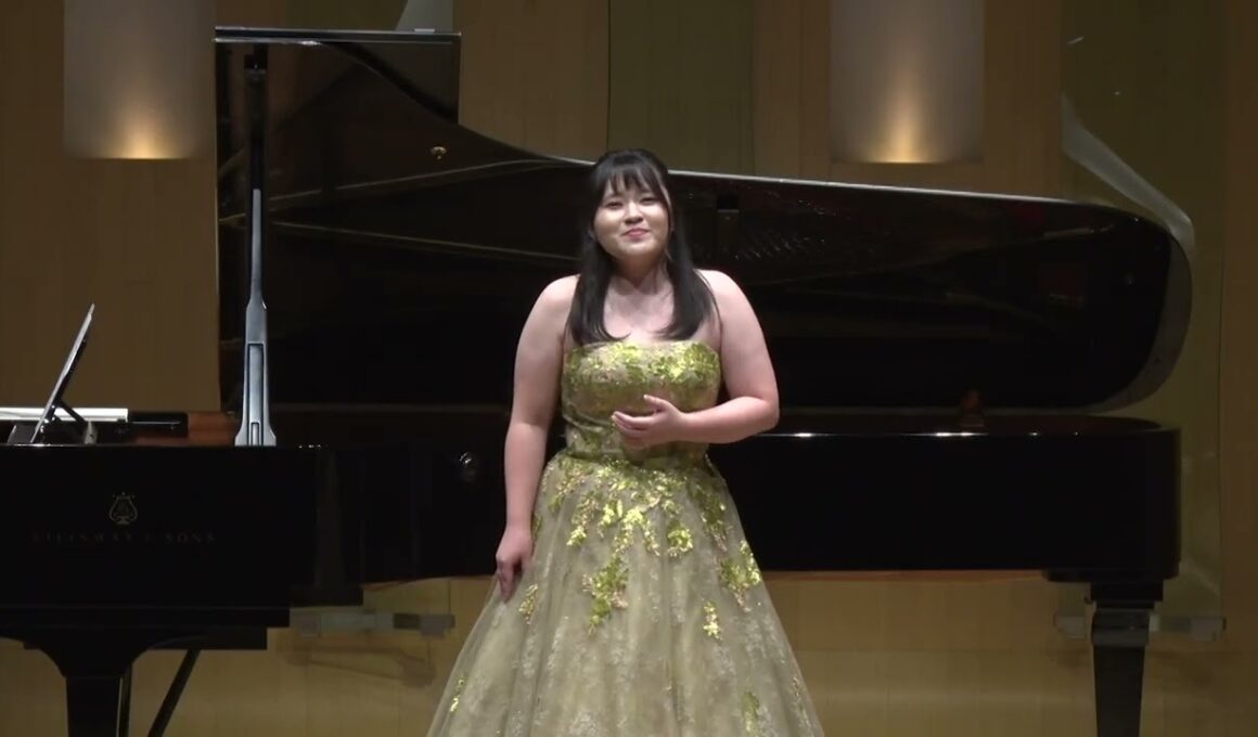 【第４回ソレイユ日本歌曲コンクール 受賞者発表コンサート】プロフェショナル部門第１位　竹原明日香（ソプラノ）