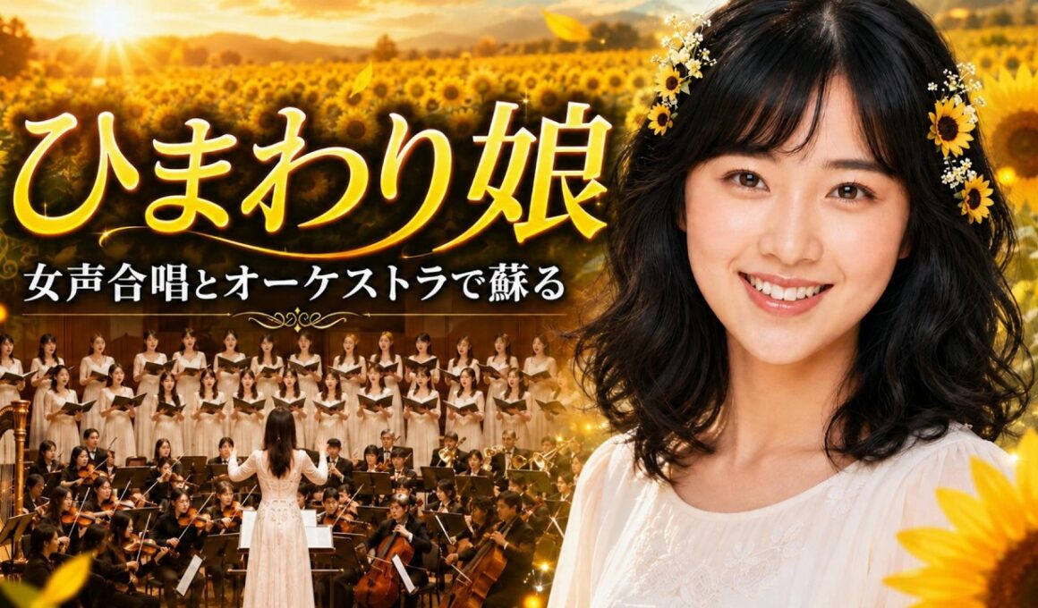 【昭和名曲進化】ひまわり娘（伊藤咲子）｜女声合唱とオーケストラで蘇る