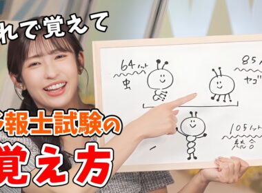 【山岸愛梨】独特な覚え方で予報士試験の問題を教えてくれる気象予報士のあいりん【ウェザーニュース切り抜き】