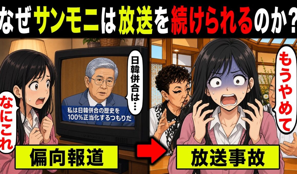 偏向報道の極みである『サンデーモーニング』はなぜ放送を続けられるのか？