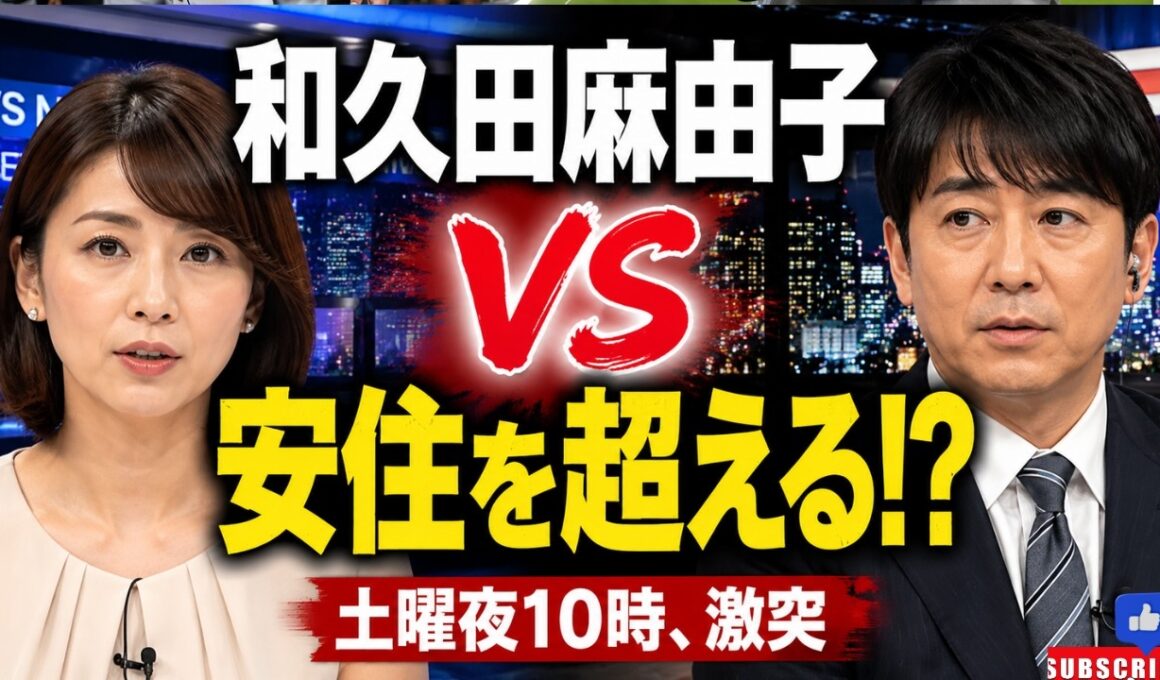 和久田麻由子、安住紳一郎に挑戦!「情報7days」超高視聴率に挑む！元NHKエースの新番組に注目集まる