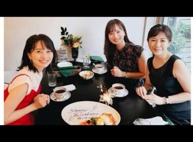①「めざましファミリー再集結！杉崎美香・高見侑里・皆藤愛子の3ショットに感動🥹✨」