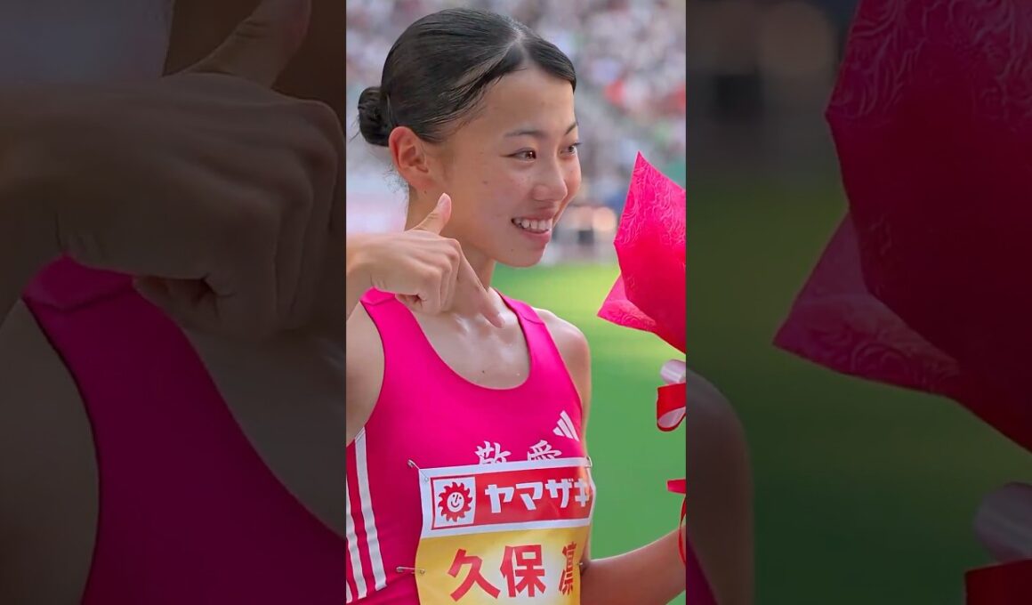 女子800m日本記録保持者の久保凛が自身の日本記録を更新し2連覇達成【陸上 #日本選手権】
