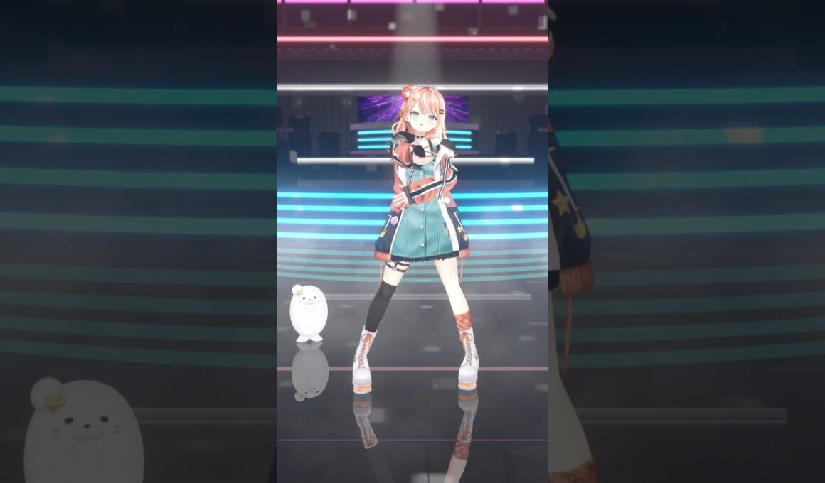 爆裂愛してる / M!LK 踊ってみたよ🦭🧡【にじさんじ/五十嵐梨花】#shorts #vtuber #dance