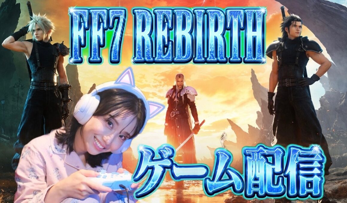 【FF7REBIRTH】【chapter4】ジュノン祝賀パレードに潜入！第7歩兵連隊の隊長になります！セーラーバレットも登場【ネタバレあり】【完全初見配信】7