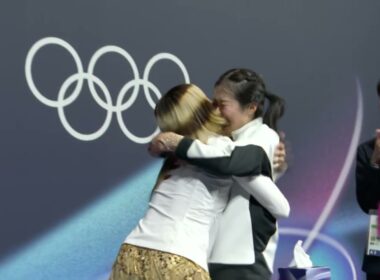 【中井亜美・メダル決定の瞬間！】順位分からず…最後はアリサ・リウと大喜び！｜ミラノ・コルティナオリンピック