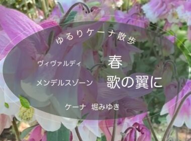 【ケーナ】四季より”春”  歌の翼に　Cover Quena  長野県信州スカイパーク