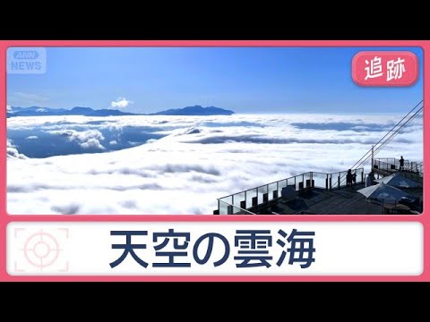 清流の名所、“海に浮く”奇跡の空間、神秘の雲海…ここどこ？涼を楽しむ絶景スポット【Jの追跡】【スーパーJチャンネル】(2026年8月29日)