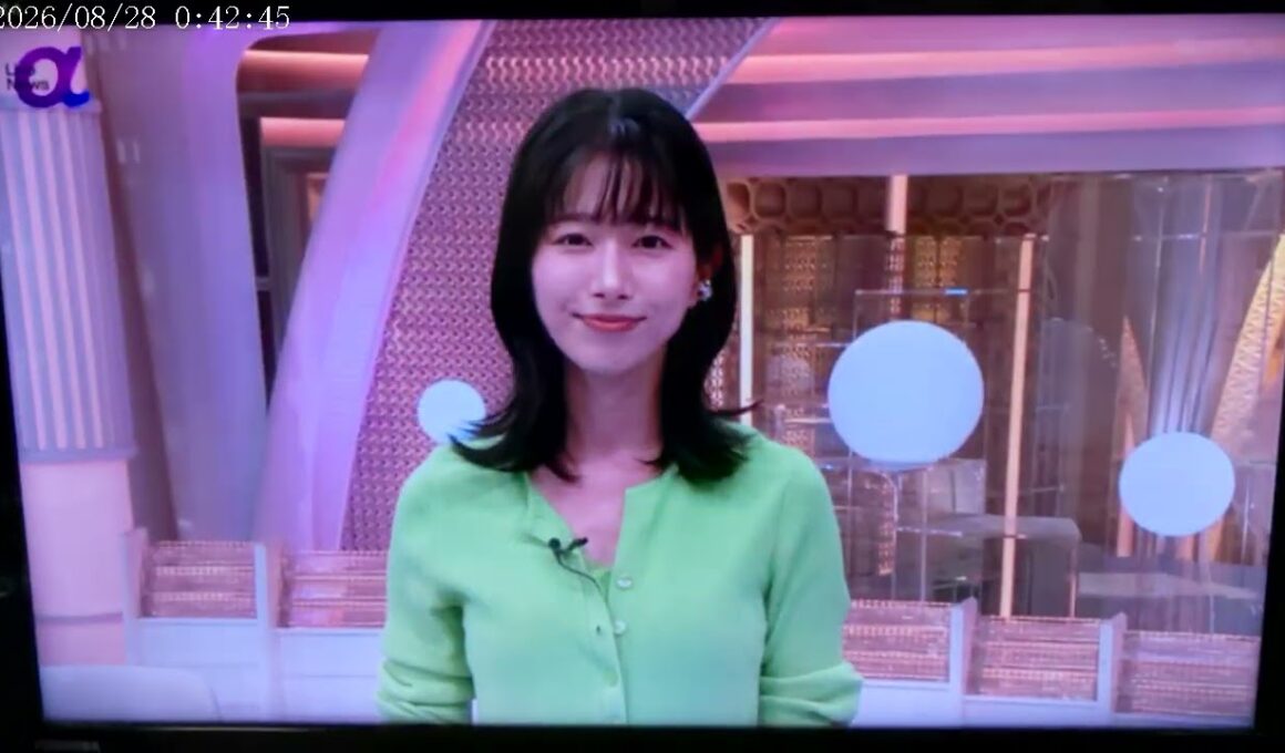 ニュース　アルファ　海老原優香アナ
