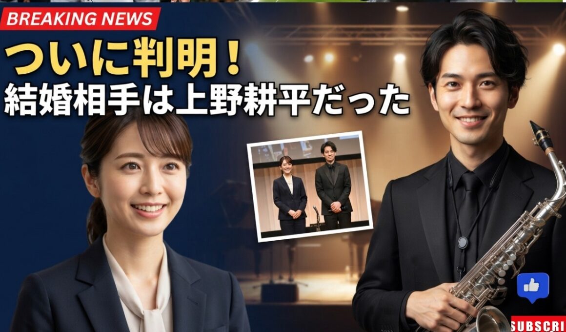【衝撃】林田理沙の再婚相手は上野耕平だった！過去の共演写真と結婚報告が今つながる…音楽が結んだ感動の物語