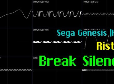 [Real Hardware] Tomoko Sasaki - "Break Silence" (Ristar, Sega Genesis) [Oscilloscope View]
