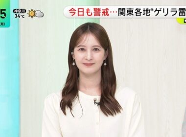 【画像】今日の後呂有紗さん　8.24