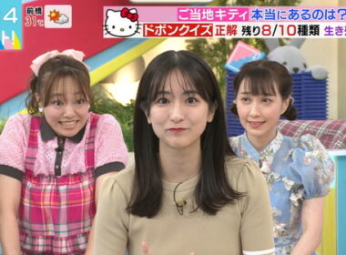 【画像】今日の田村真子さん　8.4
