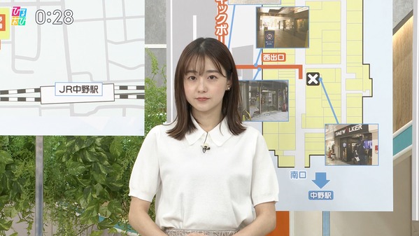 【画像】今日の若林有子さん　 8.26