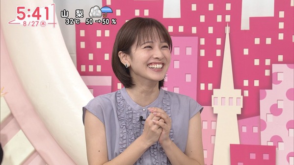 【画像】今日の河出奈都美さんと田﨑さくらさん　8.27