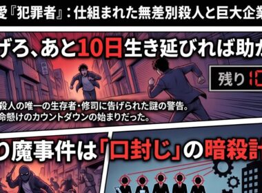 #太田愛「犯罪者」:逃げろ、あと10日生き延びれば助かる
