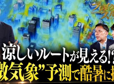 “微気象”予測で酷暑に挑む【ブレイクスルー】