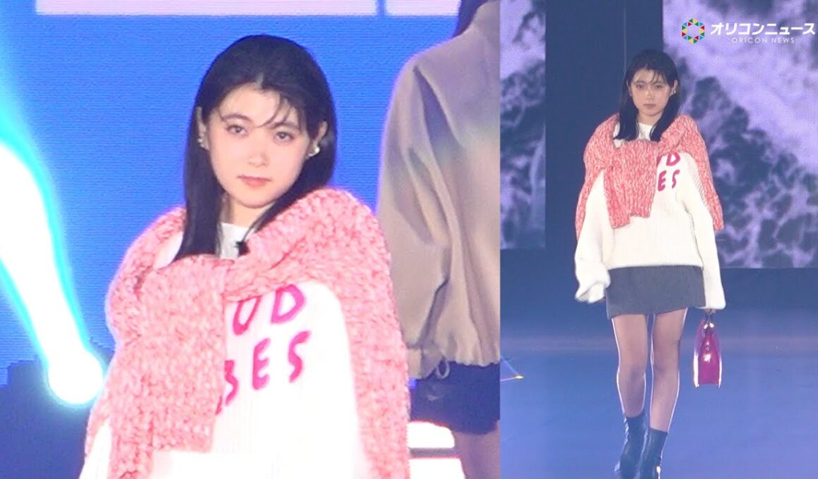 市川團十郎の長女・堀越麗禾、14歳で堂々ランウェイデビュー　美脚際立つミニスカ衣装で会場を魅了　『Rakuten GirlsAward 2025 A/W』