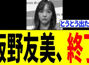 板野友美さん、私生活でのエグい行動を次々と暴かれトンデモない事態になる...