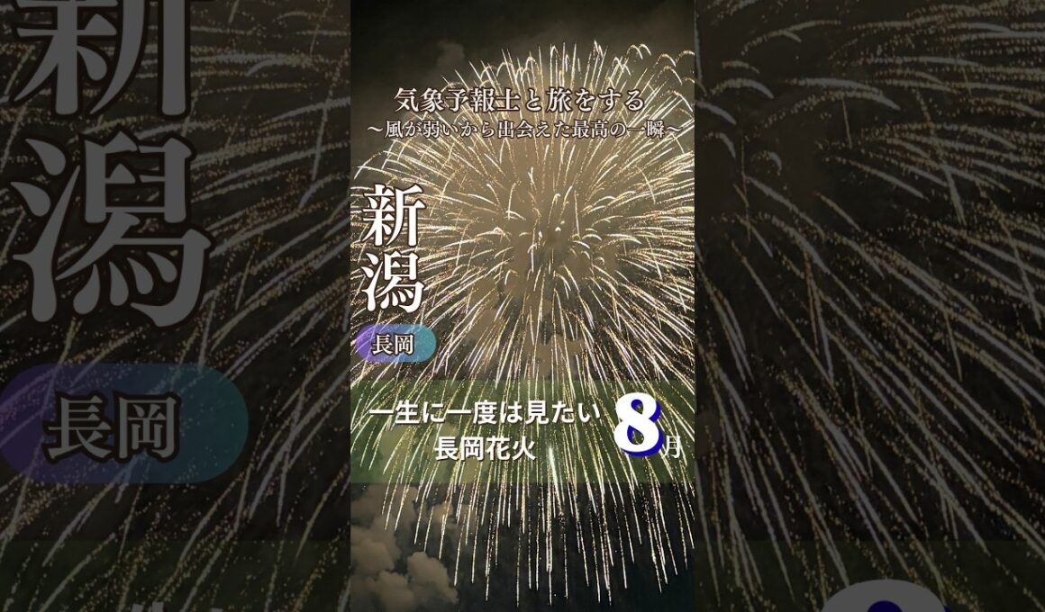 【長岡花火】視界全てが花火。打上幅2kmの絶景がすごすぎる