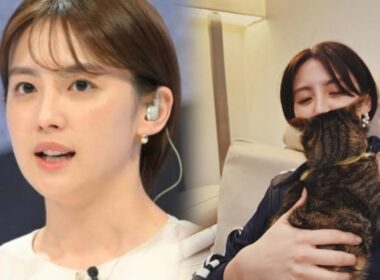 フジ宮司愛海アナ「猫と人の日」にラフ着で愛猫との姿公開「20歳まで長生きしてくれるよう…」