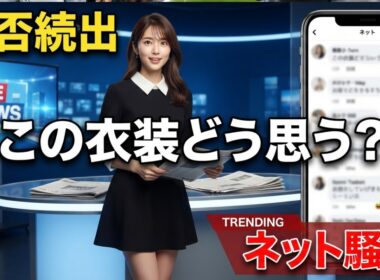 堤礼実アナのミニスカ衣装が大論争！「可愛すぎる」と「ニュース向きじゃない」で真っ二つ【フジテレビ・Live News α】