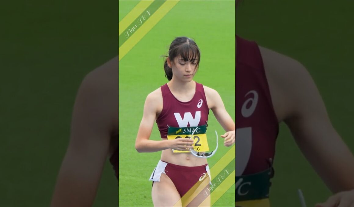 【準決選手紹介】サングラスをしていない時 2024年全カレ女子200m準決勝2組 #shorts
