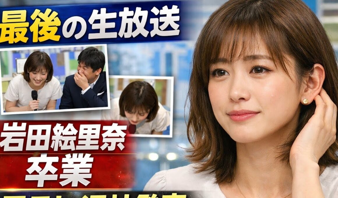 岩田絵里奈、日テレ退社発表！今後の行方は？