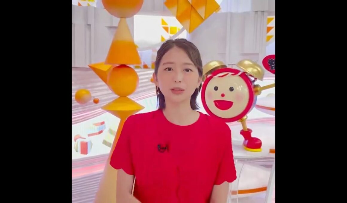 スマイルチャージ 2026/08/25 #めざましテレビ #小室瑛莉子 #shorts #スマイルチャージ
