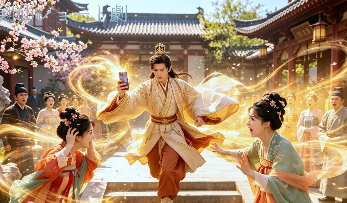 社畜が大唐へ転生し、謎のスマホで動画を見れば功法も仙丹も取り放題！武道から修仙へ駆け上がり、二人の公主を娶ってついに御剣飛昇！#逆転#修仙・仙術#最強の男