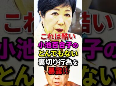 ㊗️20万再生!!北村晴男が小池百合子のとんでもない私利私欲政治を暴露#shorts #自民党 #高市早苗 #小泉進次郎 #片山さつき #小野田紀美