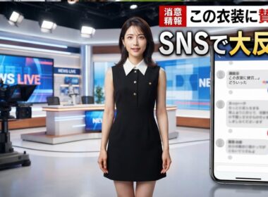 【話題】堤礼実アナの“ミニ丈衣装”に賛否！ニュース番組出演スタイルがSNSで大反響