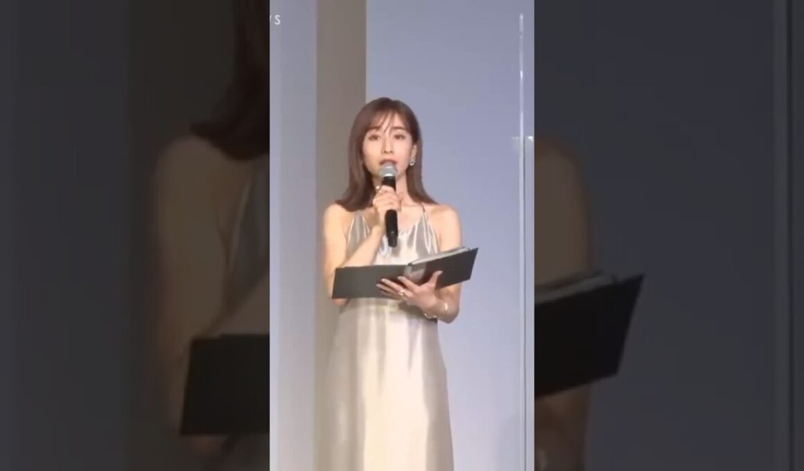 田中みな実、司会進行中に流暢な英語披露 #英会話 #英語 #英語学習 #田中みな実