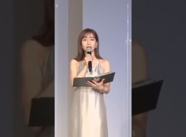 田中みな実、司会進行中に流暢な英語披露 #英会話 #英語 #英語学習 #田中みな実