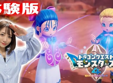 体験版『ドラゴンクエストモンスターズ４ 枯れ木の国のビアンカ・フローラ』DQM4