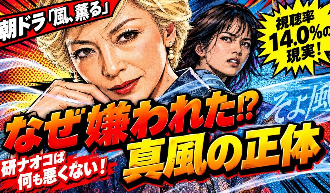 真風は本当に必要か？研ナオコ起用の是非に答えを出す！最終回に現れるのか？朝ドラ【風、薫る】第25週「風媒花」あらすじ