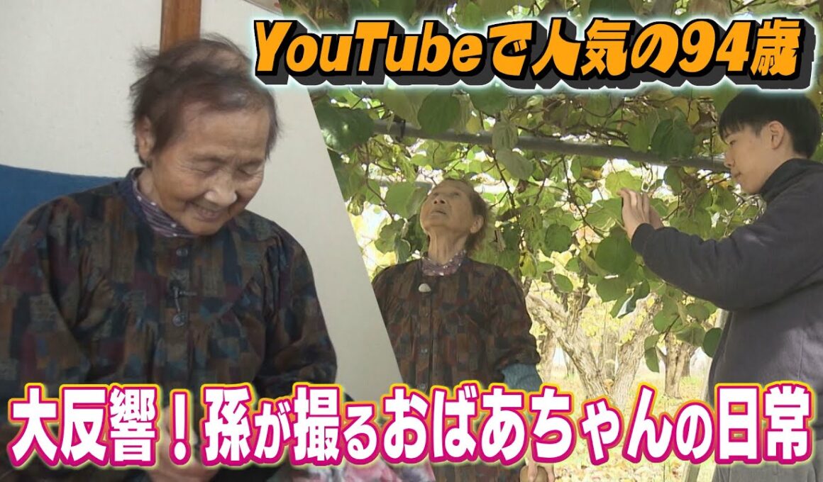 YouTubeで人気！孫が撮り続ける94歳のおばあちゃんの日常（2025年11月21日放送）abnステーション