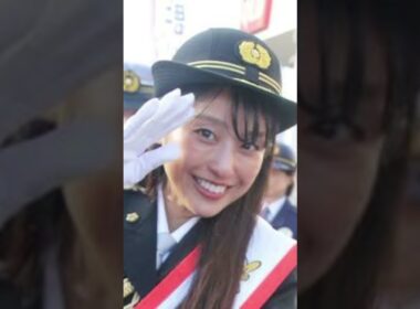 小麦色の肌は健在！ 元” 黒すぎるキャスター”岡副麻希が一日警察署長で交通安全を呼びかけ